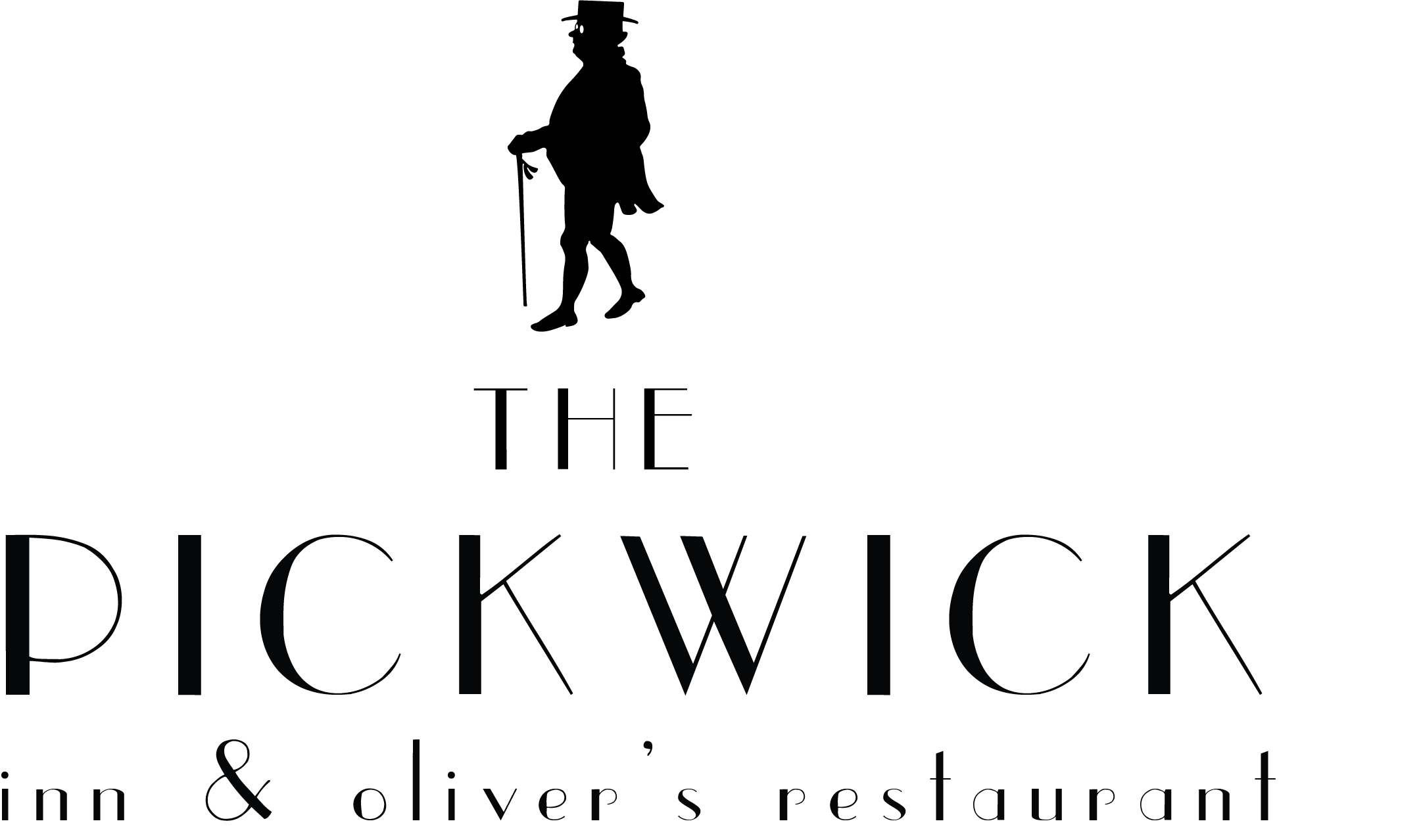 Pickwick Inn Padstow Logo Black